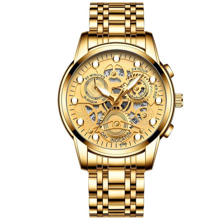 Men,s Watch Resistance Quartz Chronograph Watch