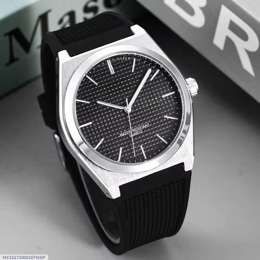 Men's movement quartz water resistant watch